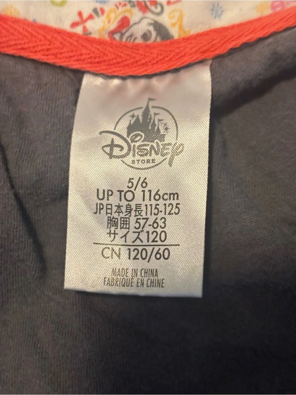 Disney Coco Gray Girls' Hooded Zip Sweatshirt with Colorful Embroidery